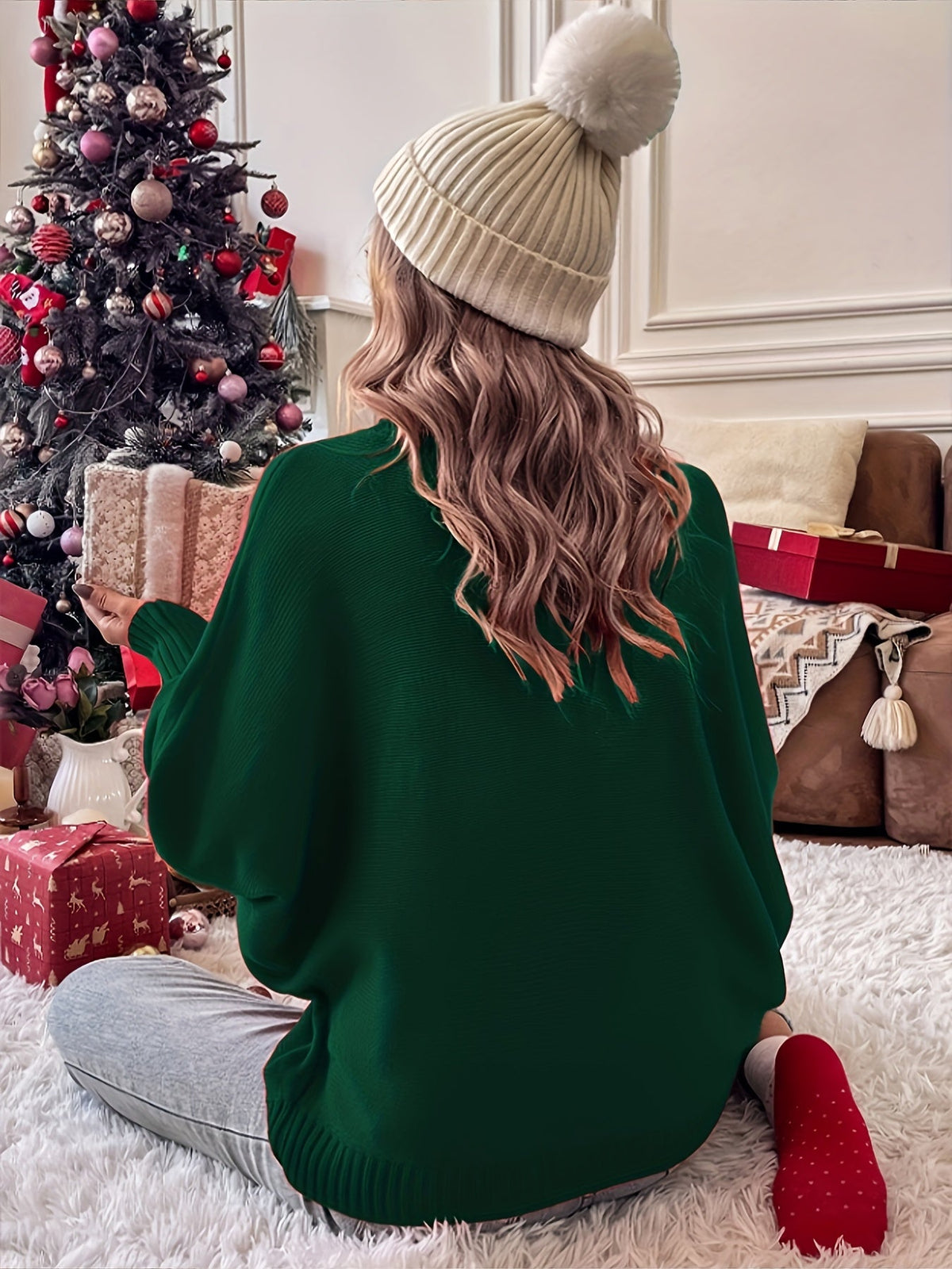 Tył – tylna góra i rękawy typu nietoperz